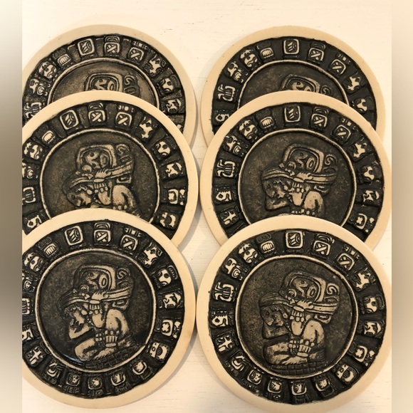 New Tiki God Coaster Set - Picture 2 of 6